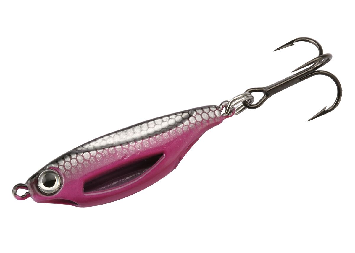 13 FISHING - Flash Bang - Jigging Rattle Spoon - Shiner - 3/8th oz