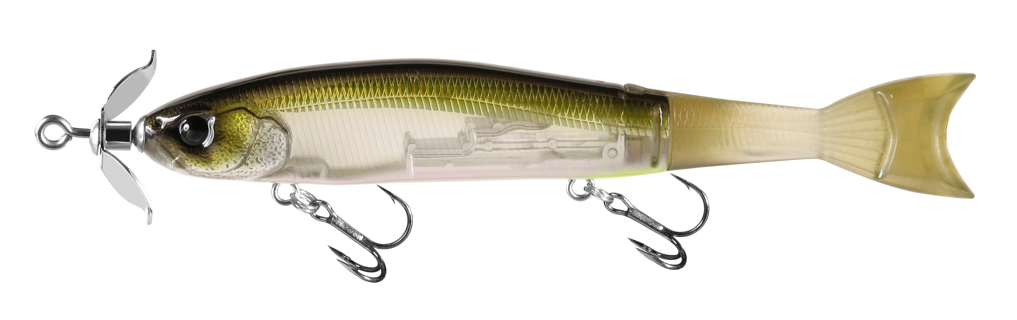 13 Fishing Shadow Spin Hybrid Spy Bait/Swimbait 5 inch Bass & Walleye Lure