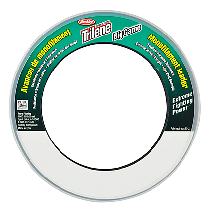 Berkley Trilene Big Game Monofilament Leader Clear 55 Yard Wrist Spool