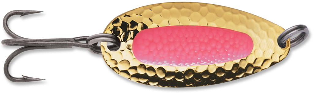 Gold Plated Fluorescent Red Insert