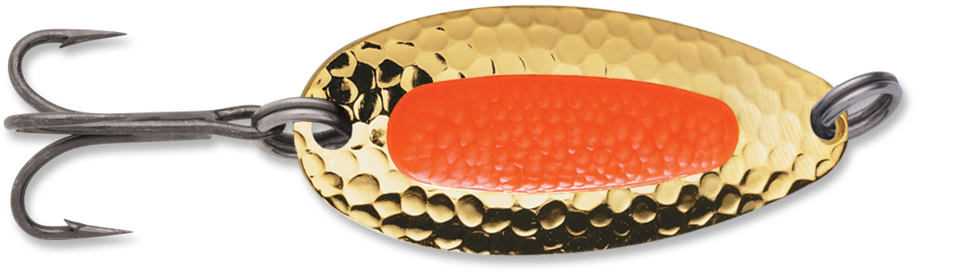 Gold Plated Fluorescent Orange Insert