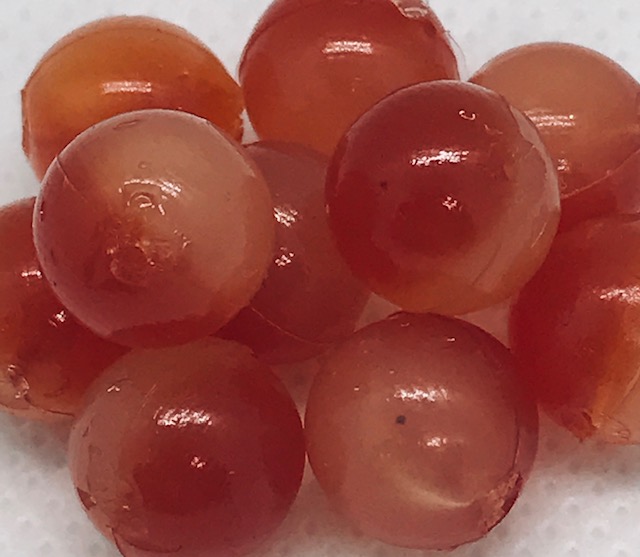 BnR Tackle 14mm Soft Beads For Steelhead & Salmon – 10-Pack, 30+ Colors (SB14)