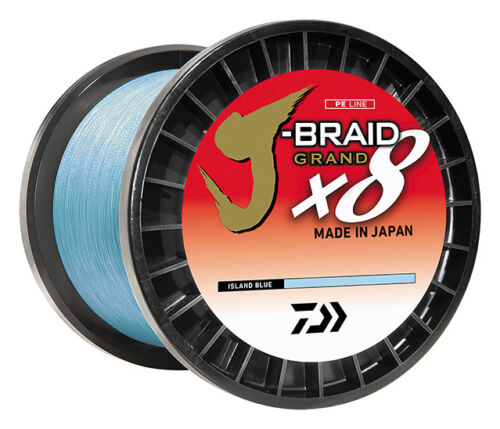 Daiwa J-Braid Grand x8 Braided Line 3,000 Yard Bulk Spool