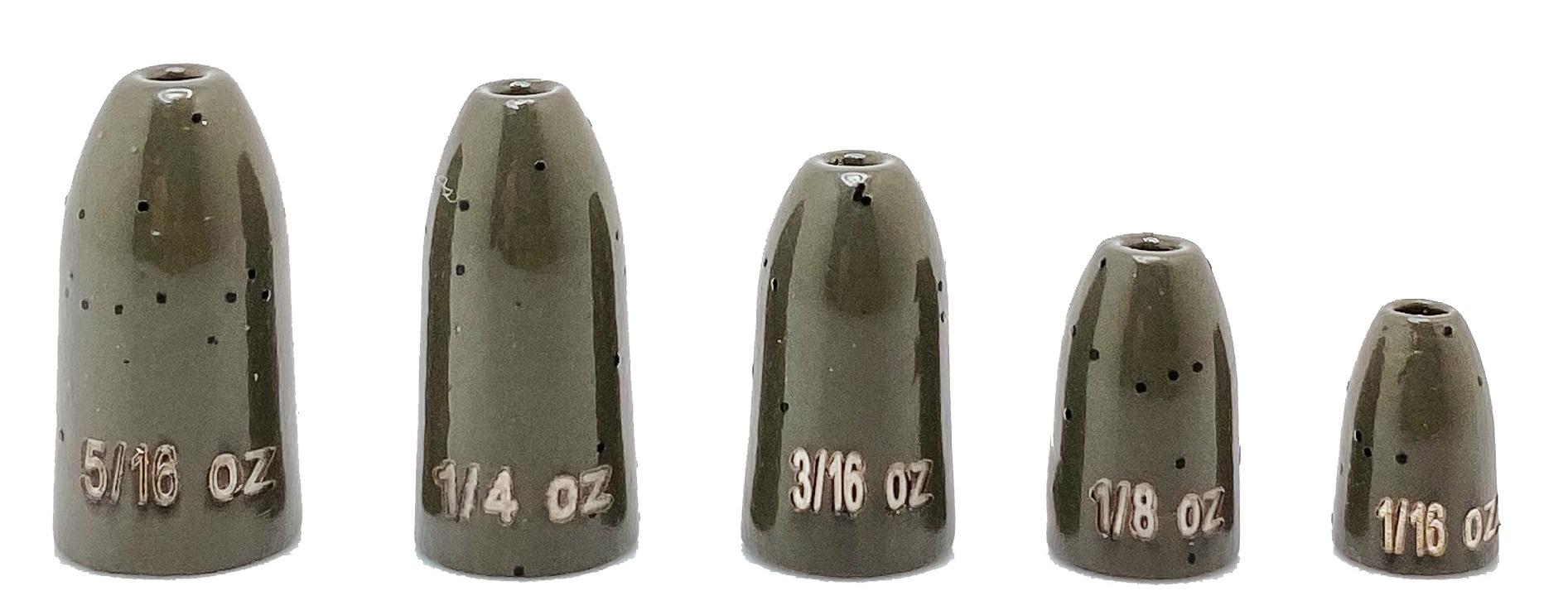 Departure Outdoors Tungsten Worm Weights