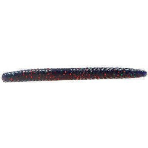 Yamamoto Senko Rubber Worm Fishing Lure 5" Blue Black Chartreuse 10/Pk 9-10-159 783670058952 