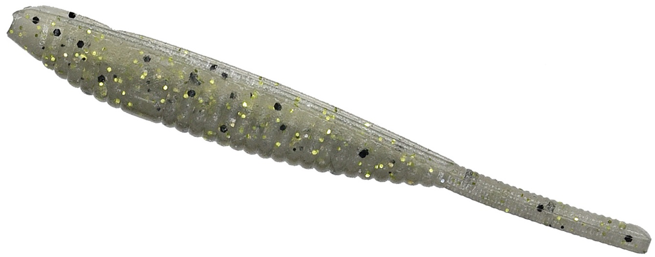 Gary Yamamoto Shad Shape Worm 939 Baby Bass Clear 4in 10pk for sale online