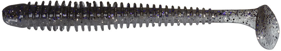 Keitech Swing Impact 4 inch Paddle Tail Ribbed Swimbait 8 pack Bass Fishing Bait - Picture 2 of 47