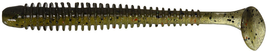 Keitech Swing Impact 4 inch Paddle Tail Ribbed Swimbait 8 pack Bass Fishing Bait - Picture 30 of 47