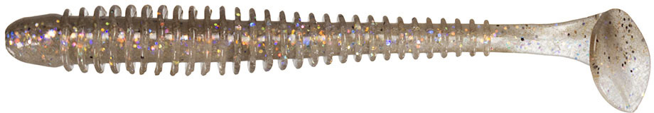 Keitech Swing Impact 4 inch Paddle Tail Ribbed Swimbait 8 pack Bass Fishing Bait - Picture 35 of 47