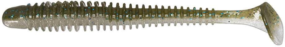 Keitech Swing Impact 4 inch Paddle Tail Ribbed Swimbait 8 pack Bass Fishing Bait - Picture 43 of 47