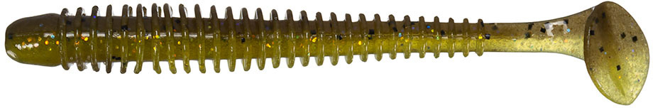 Keitech Swing Impact 4 inch Paddle Tail Ribbed Swimbait 8 pack Bass Fishing Bait - Picture 44 of 47