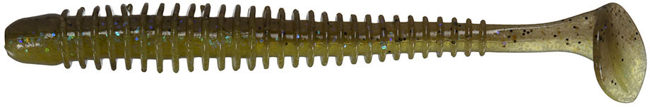 Keitech Swing Impact 4 inch Paddle Tail Ribbed Swimbait 8 pack Bass Fishing Bait - Picture 18 of 47