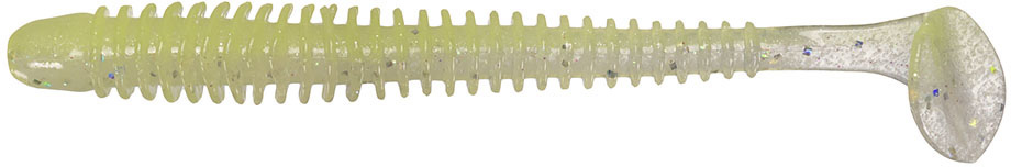 Keitech Swing Impact 4 inch Paddle Tail Ribbed Swimbait 8 pack Bass Fishing Bait - Picture 11 of 47