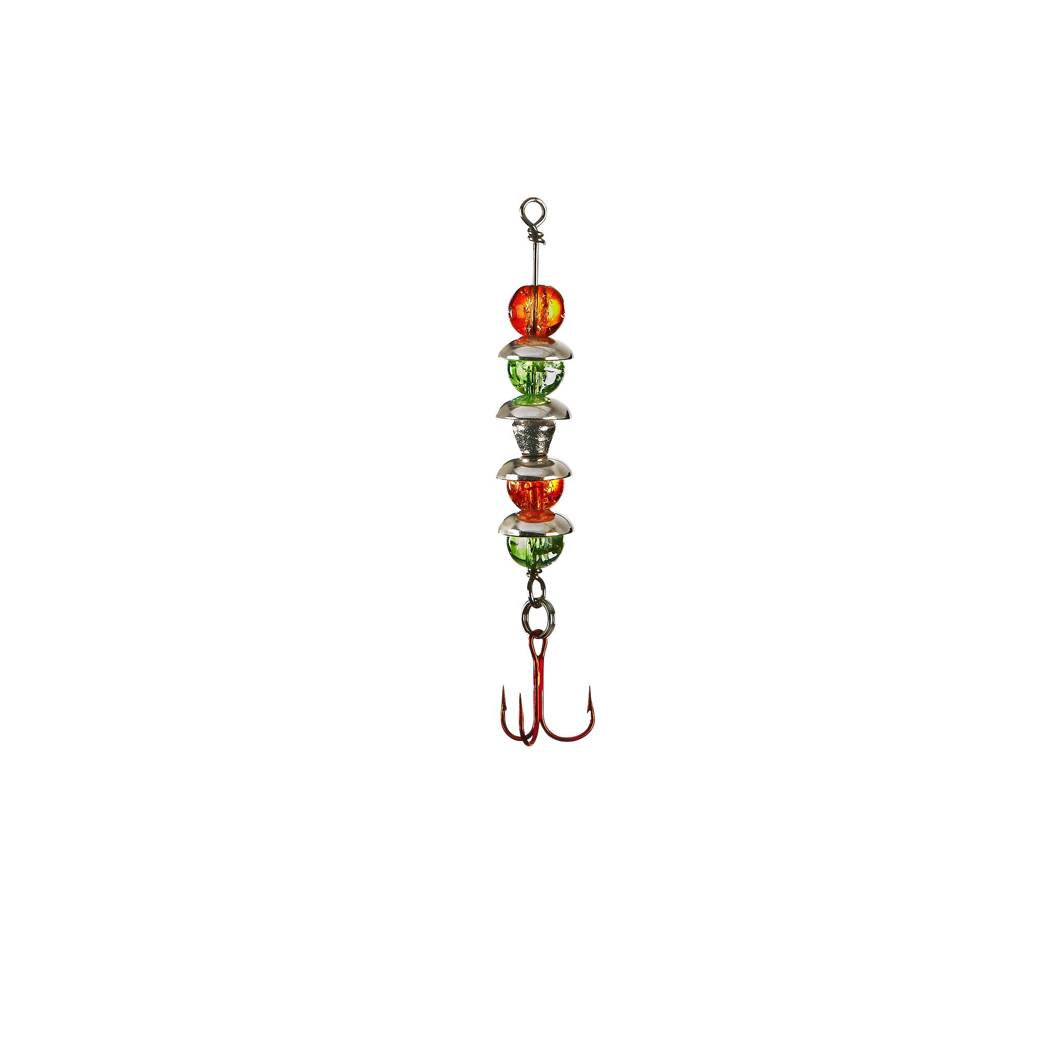 Lindy Wally Talker Walleye Bead & Disc Clacking Ice Fishing Lure - Picture 5 of 9