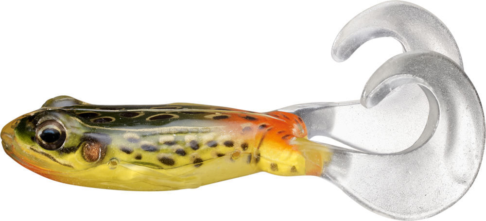 Live Target FSF75T514 Emerald/brown 3 SW Soft Plastic Fishing Lure 2pk for  sale online