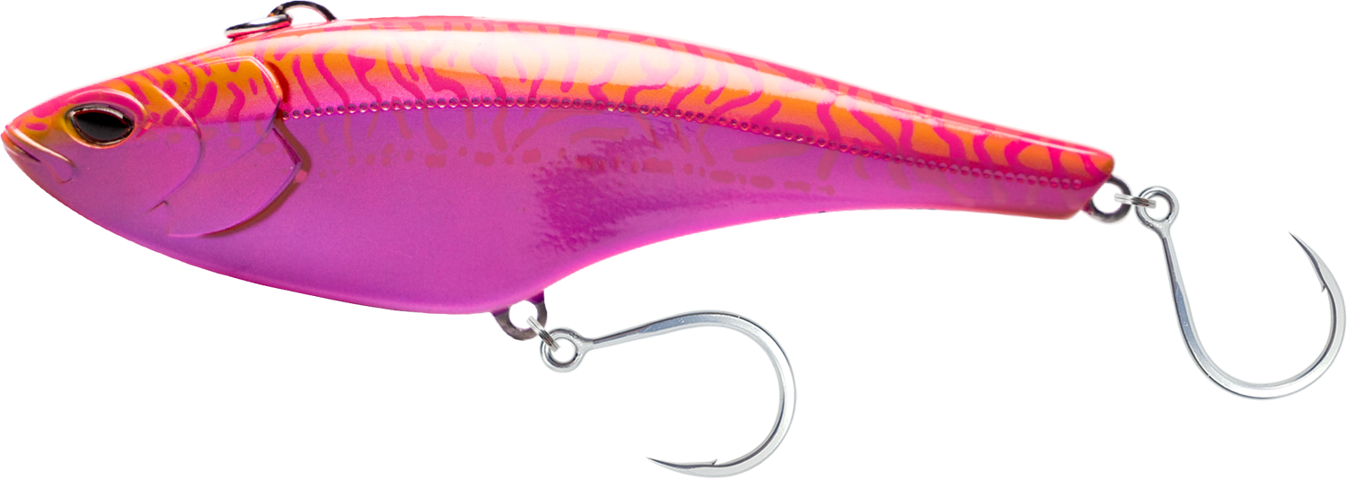 Color:Pink Lava:Nomad Design Madmacs 130/160/200/240 Sinking High Speed Trolling Saltwater Lure