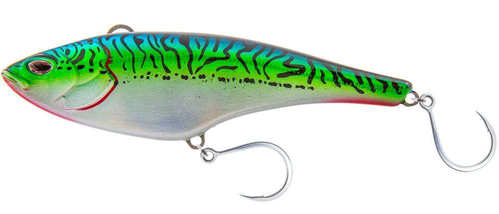 Color:Silver Green Mackerel:Nomad Design Madmacs 130/160/200/240 Sinking High Speed Trolling Saltwater Lure