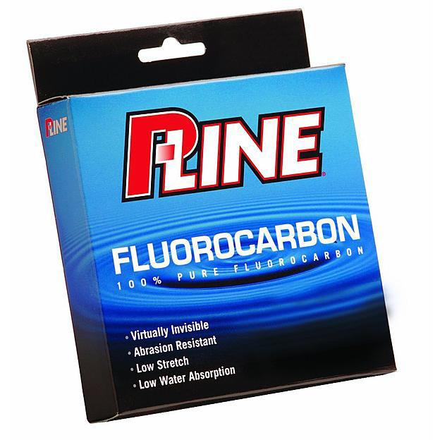 P-Line 100% Pure Fluorocarbon Fishing Line 250 Yards