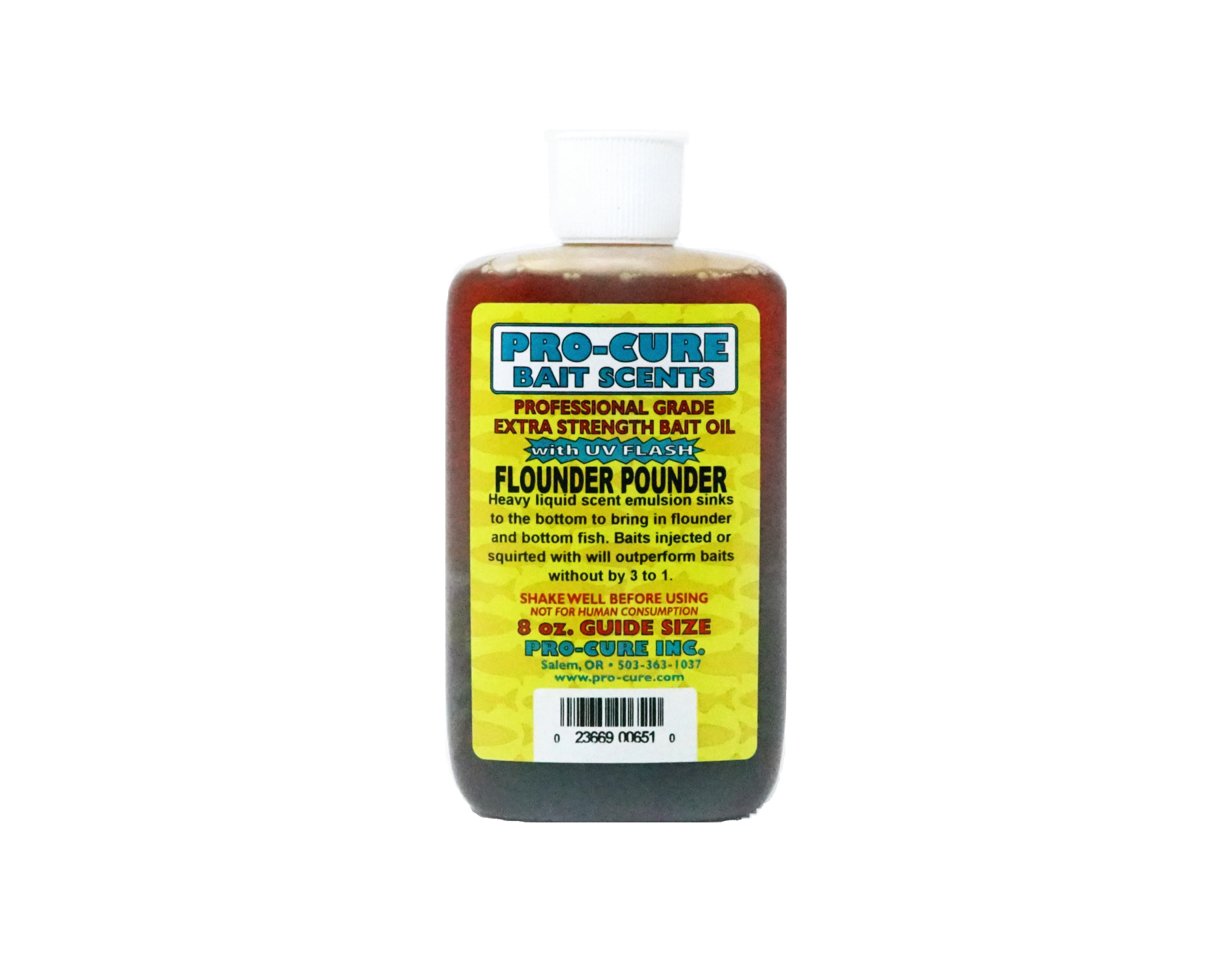Pro-Cure Bait Oils Freshwater & Saltwater Attractant Scents 2 oz Bottles
