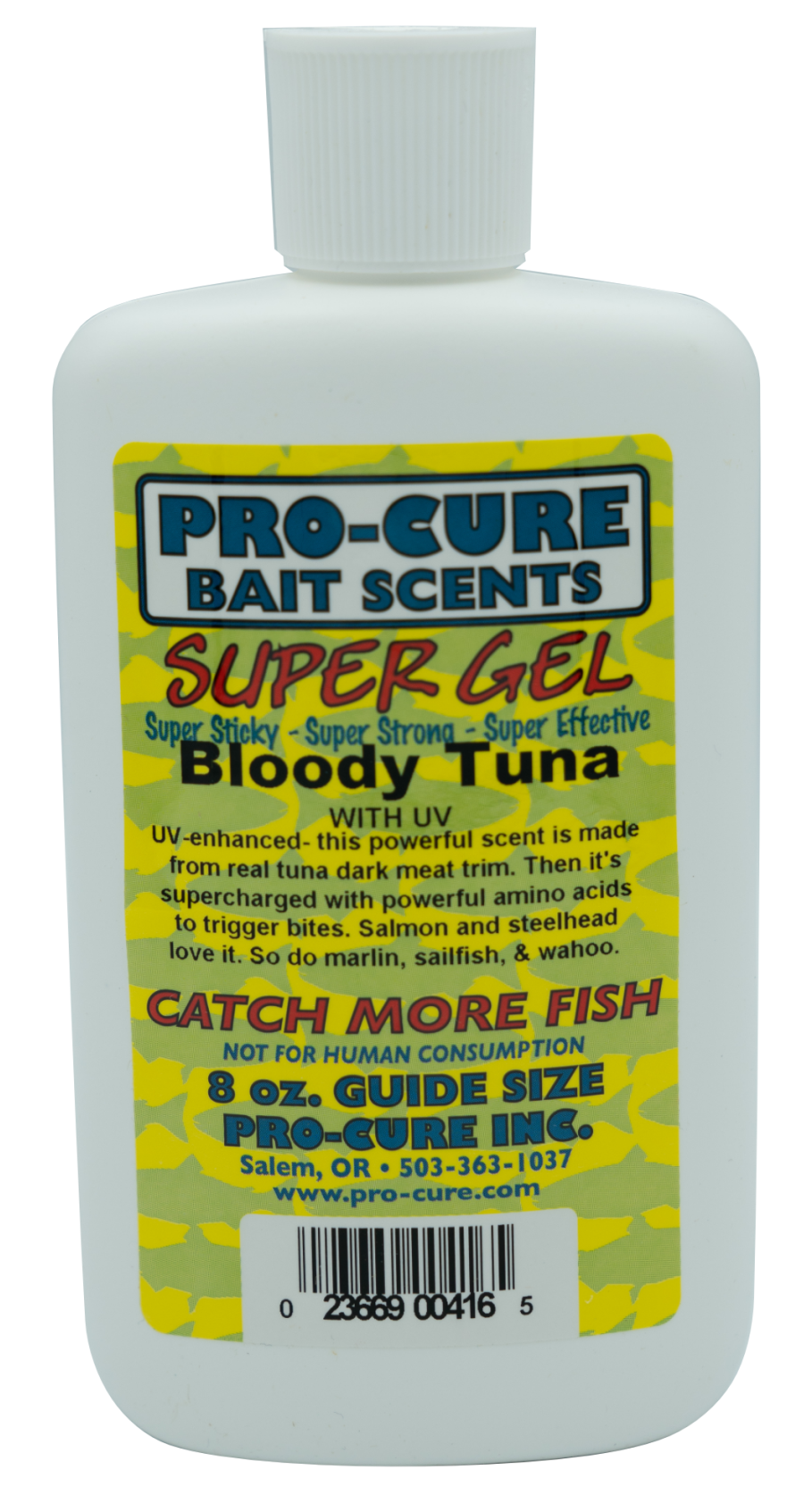 Pro-Cure Super Gel Freshwater & Saltwater Fishing Attractant 8 oz