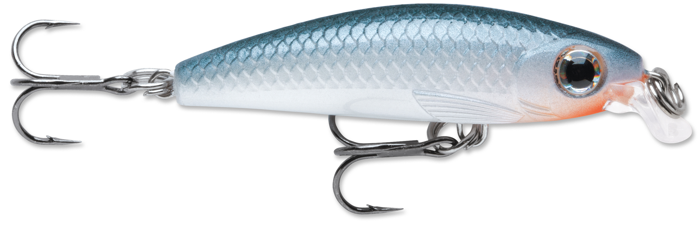 2.5-Inch Rapala Ultra Light Minnow 06 Fishing Lure Silver Blue