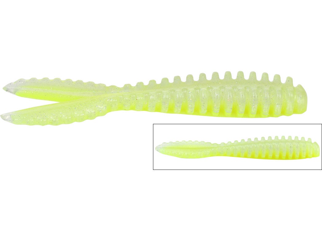 Roboworm Zipper Grub 3 1/2 inch Soft Plastic Grub Bass Fishing Bait - Picture 3 of 6