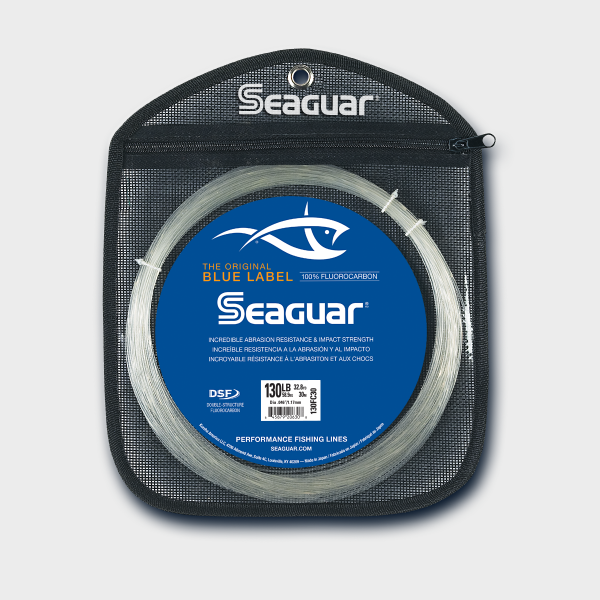 Seaguar Blue Label Fluorocarbon Big Game Leader Coil 30 Yards