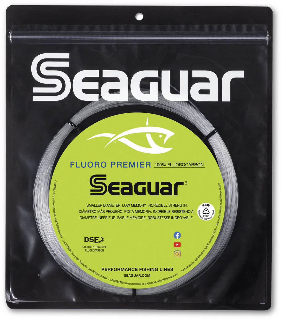 Seaguar Premier Big Game Fluorocarbon Leader Material 200lb