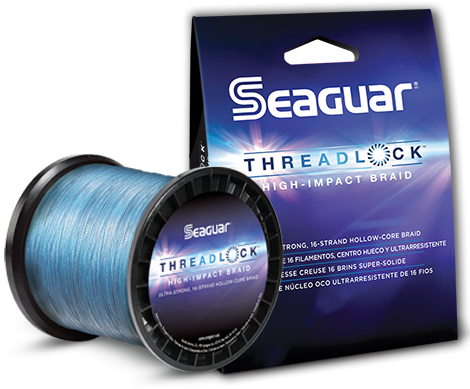 Seaguar Threadlock Braided Fishing Line White 600 Yards