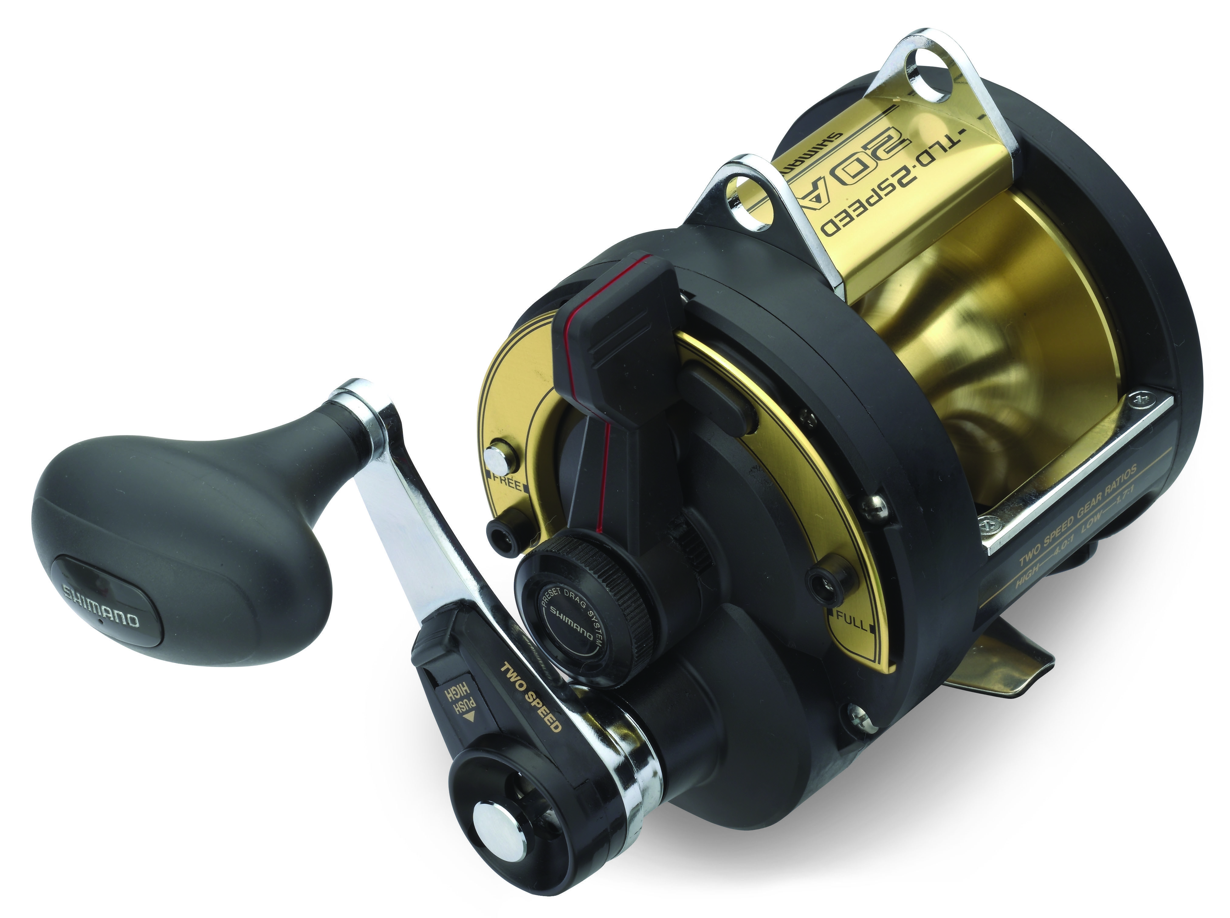 SHIMANO TLD-2SPEED リール Shimano TLD II 2-Speed Lever Drag Saltwater Trolling