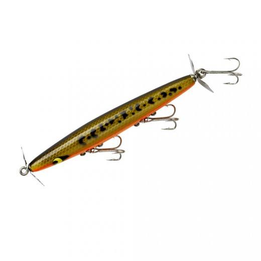 Smithwick Devils Horse Af105 Yellow W Black Stripes Topwater Lure