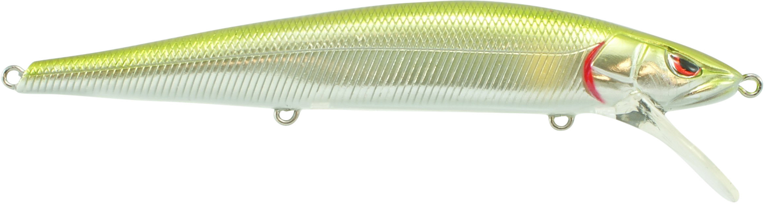 SPRO McStick 110 Suspending Fishing Lure – Ayu Color, 3 Gamakatsu Treble Hooks, Life-Like Finish - View #2