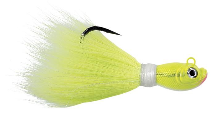 SPRO Power Bucktail HD Jig and Zebra Glow Power Bucktail