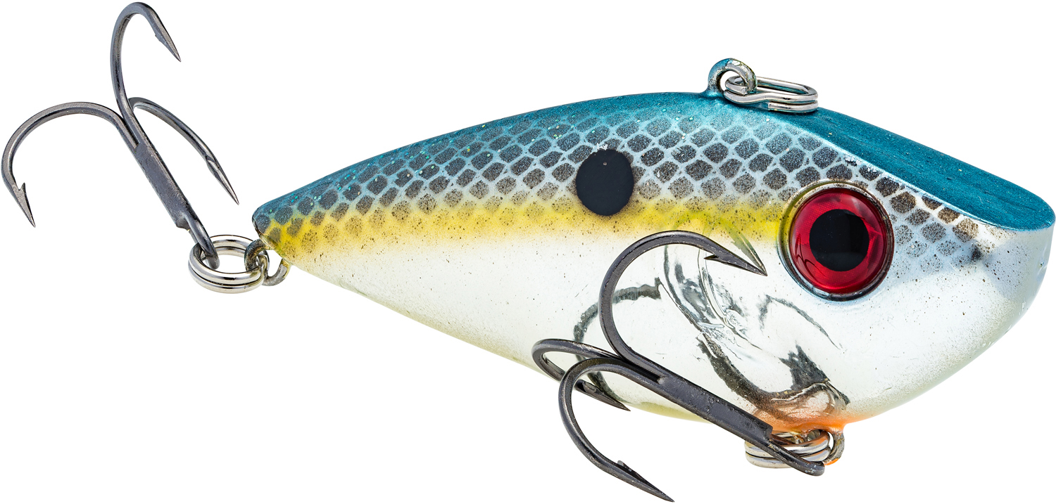 Strike King Red Eyed Shad 1/2 oz. Lipless Crankbait - Classic Bass Fishing Lure - Picture 20 of 54