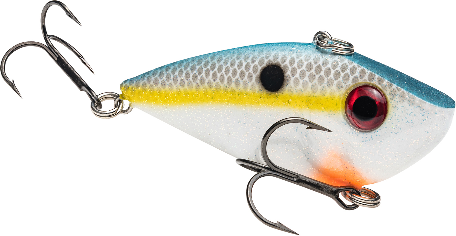 Strike King Red Eyed Shad 1/2 oz. Lipless Crankbait - Classic Bass Fishing Lure - Picture 49 of 54
