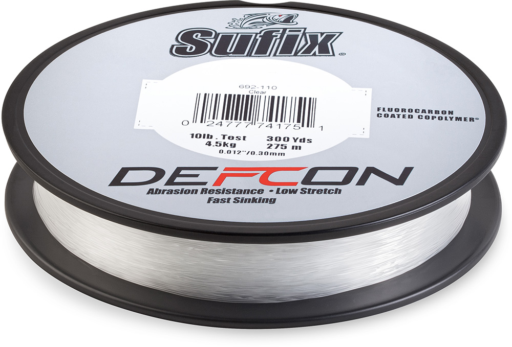 Sufix Defcon FC Co-Polymer Clear Bulk Spools