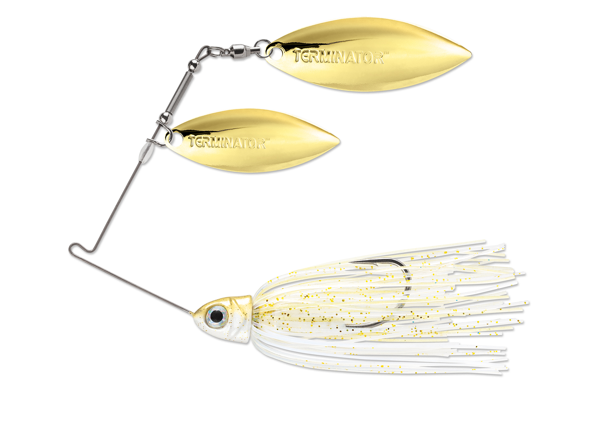 Terminator P1 Pro Series Double Willow Spinnerbait Bass Fishing