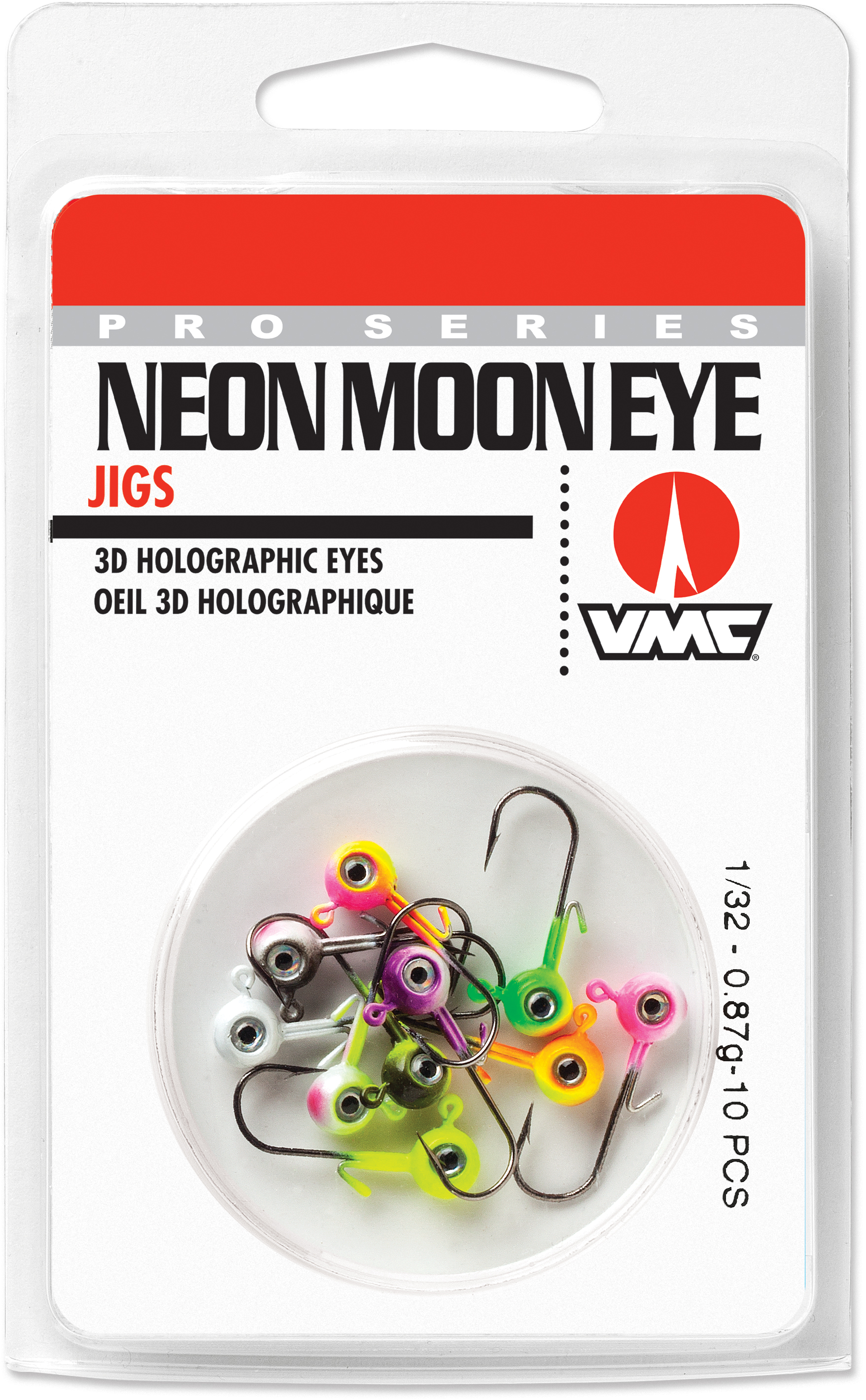 VMC Neon Moon Eye Jig Kit Walleye and Panfish Jig Tackle Perch Bass 