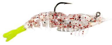 Z-Man EZ ShrimpZ 3.5 Inch 2 Pack Rigged Soft Plastic Shrimp Bait